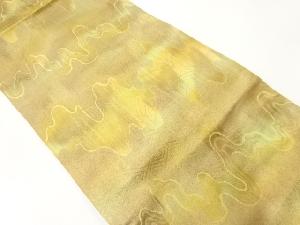 壺垂れ模様織出し名古屋帯